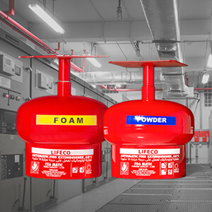 Automatic Type Fire Extinguishers